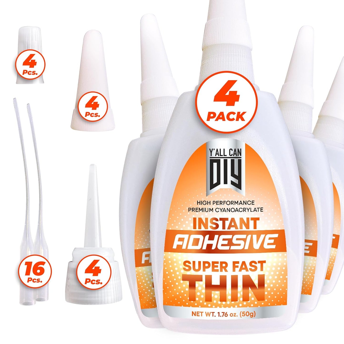 CA Glue 4 Pack