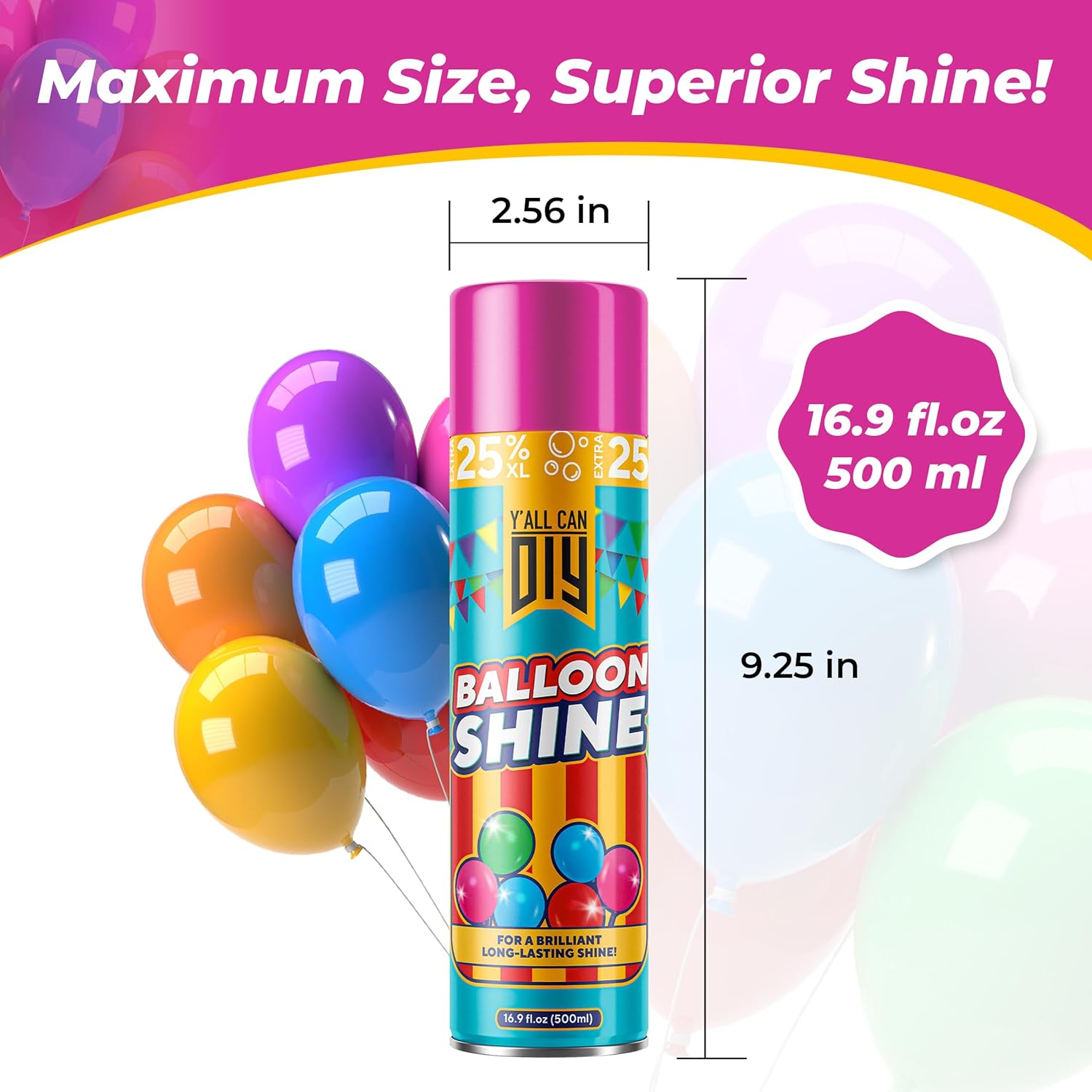 Balloon Shine Spray 24 pack