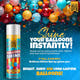 Balloon Shine Spray 24 pack