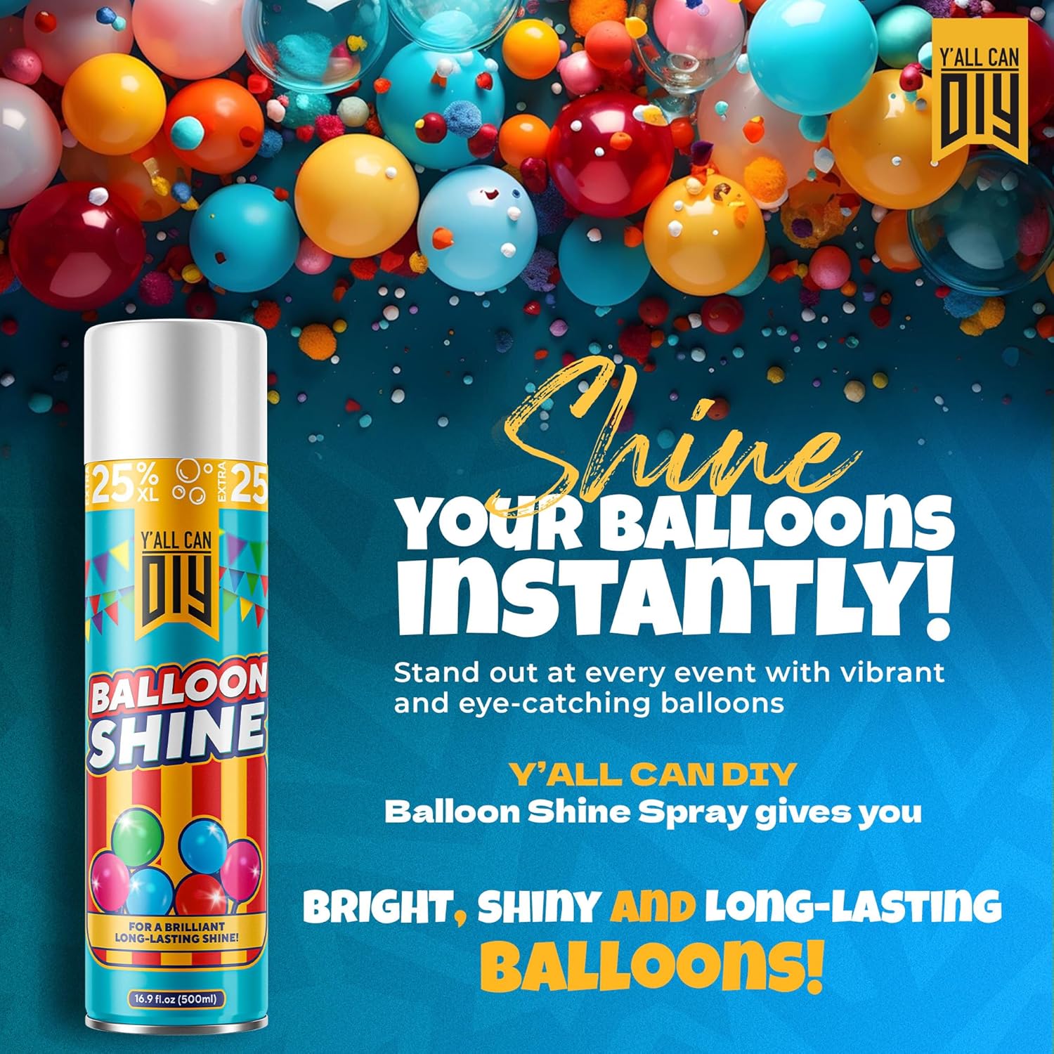 Balloon Shine Spray 24 pack
