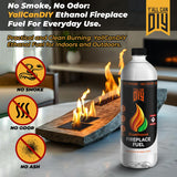 Y'allCanDIY Bioethanol Fireplaces Fuel, 24 Pack