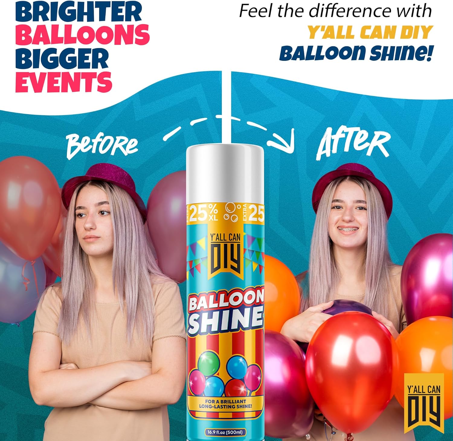 Balloon Shine Spray 24 pack