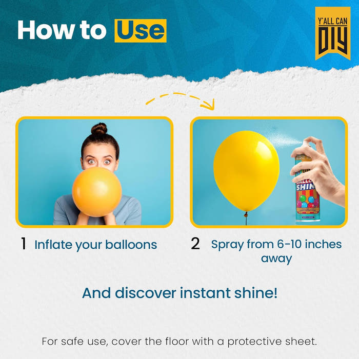 Balloon Shine Spray 24 pack