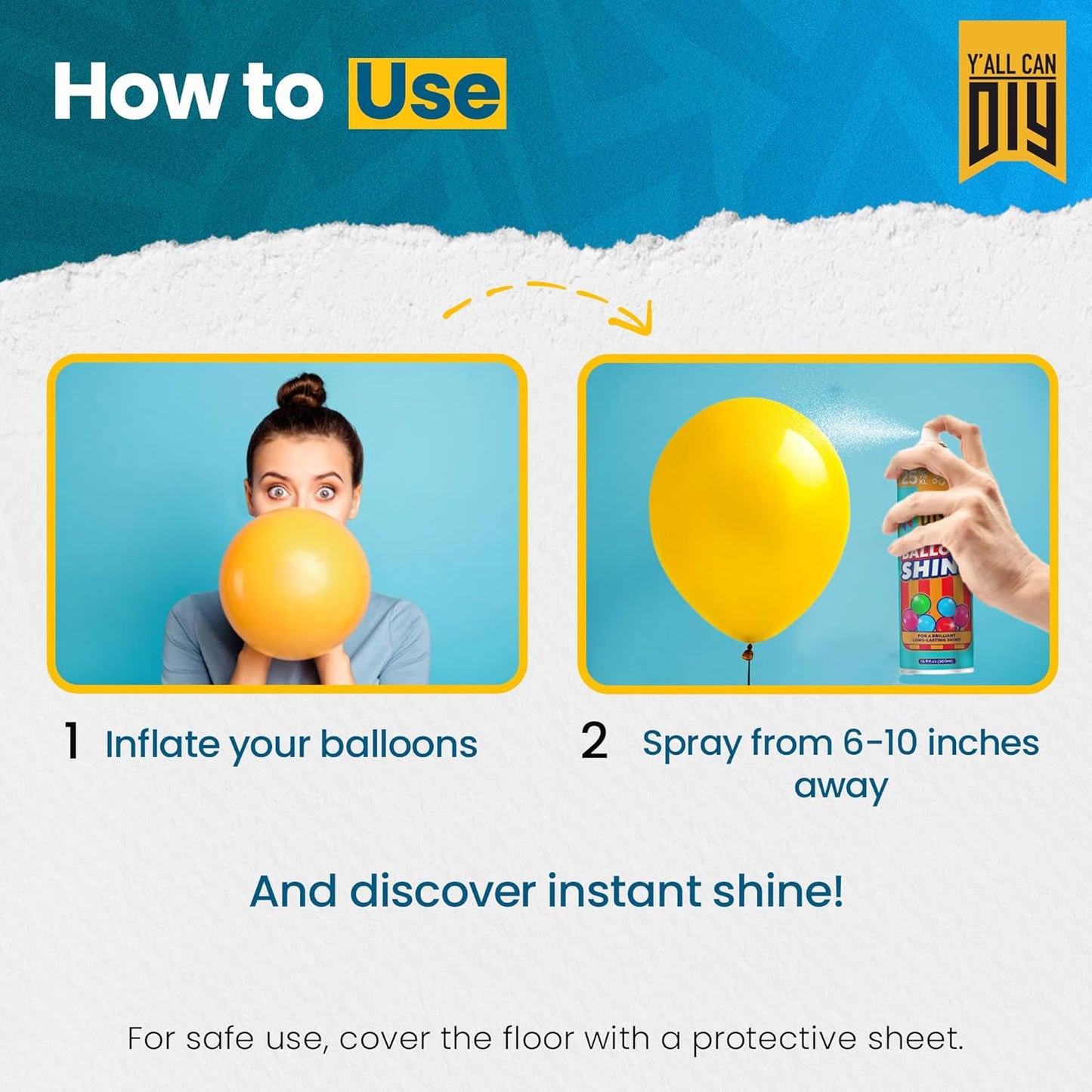 Balloon Shine Spray 24 pack