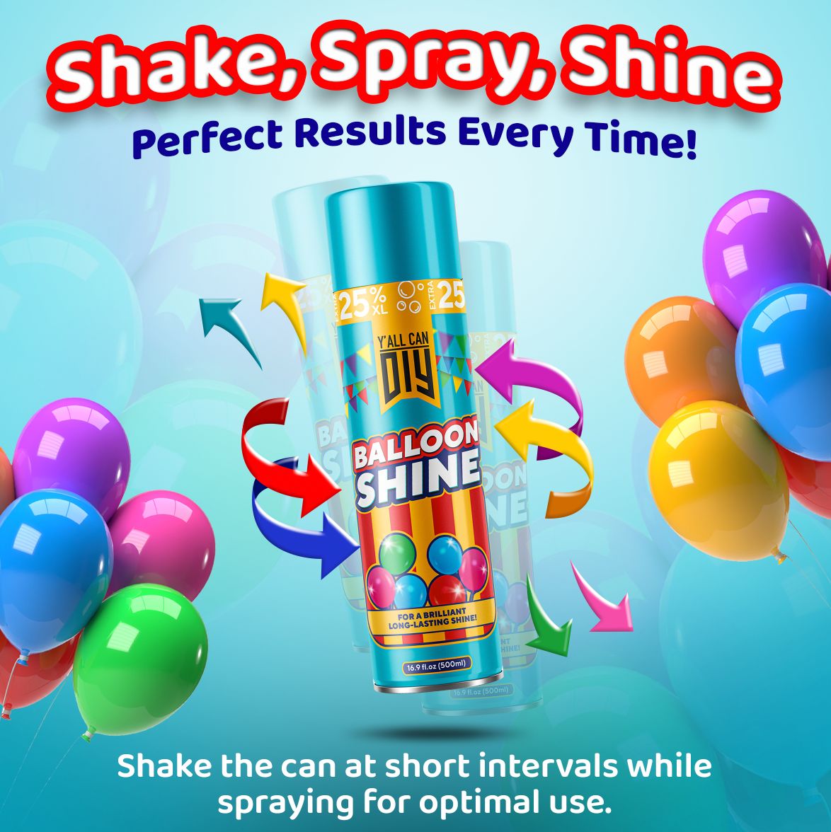 Balloon Shine Spray