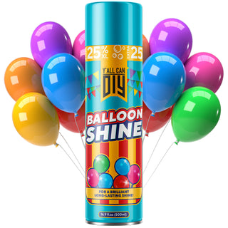 Aerosol abrillantador para globos