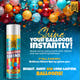 Balloon Shine Spray
