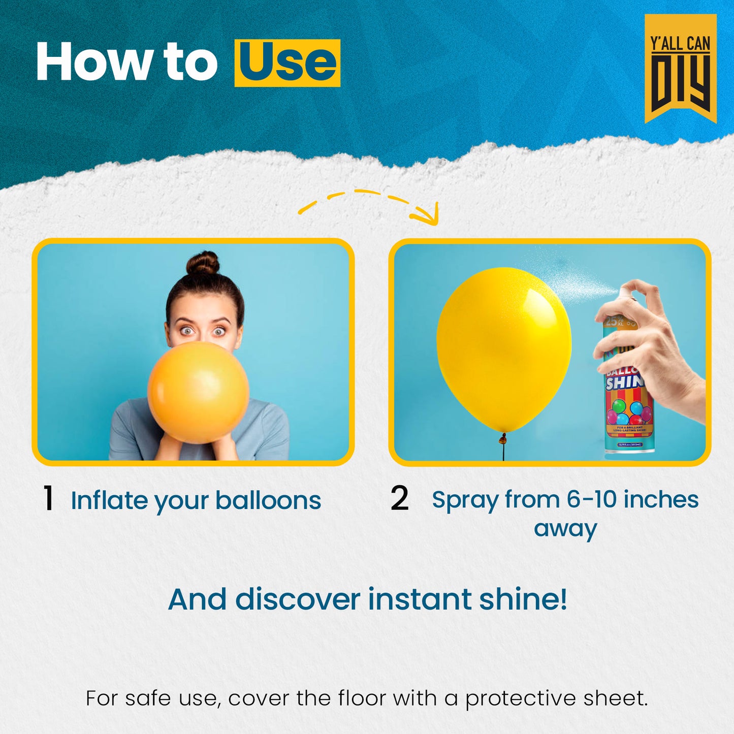 Balloon Shine Spray