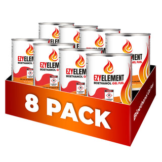 EzyElement Bioethanol Gel Fuel 8 pack