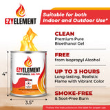 EzyElement Bioethanol Gel Fuel 32 pack
