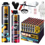 Y’allCanDIY Spray Foam Insulation Kit - 48 pack (32.8 oz Each) with Full DIY Kit