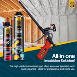 Y’allCanDIY Spray Foam Insulation Kit - 18 pack (32.8 oz Each) with Full DIY Kit