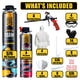 Y’allCanDIY Spray Foam Insulation Kit Bulk Bundle - 576 Cans (32.8 oz Each) with Full DIY Kit