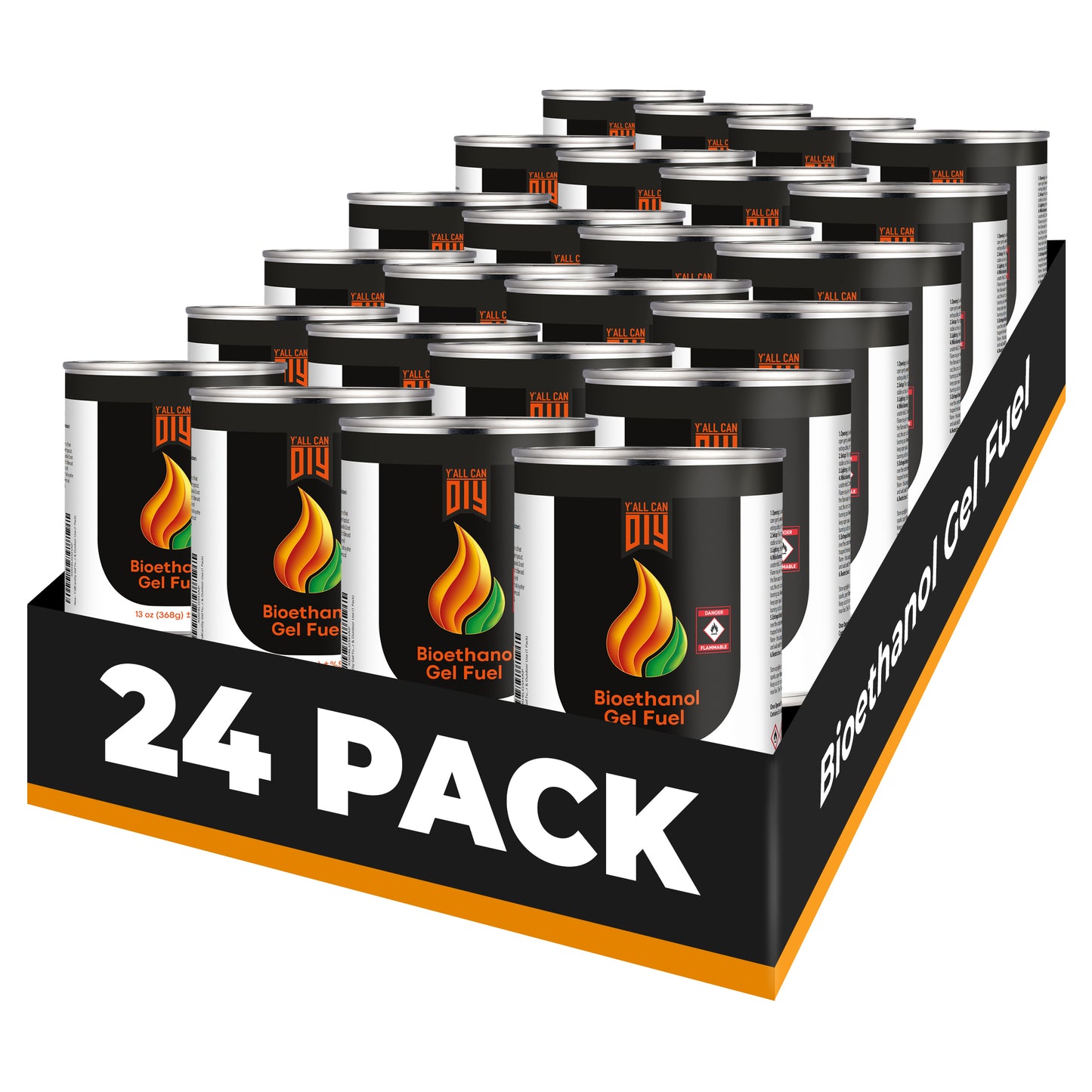 Y'allCanDIY Bioethanol Gel Fuel 24 pack