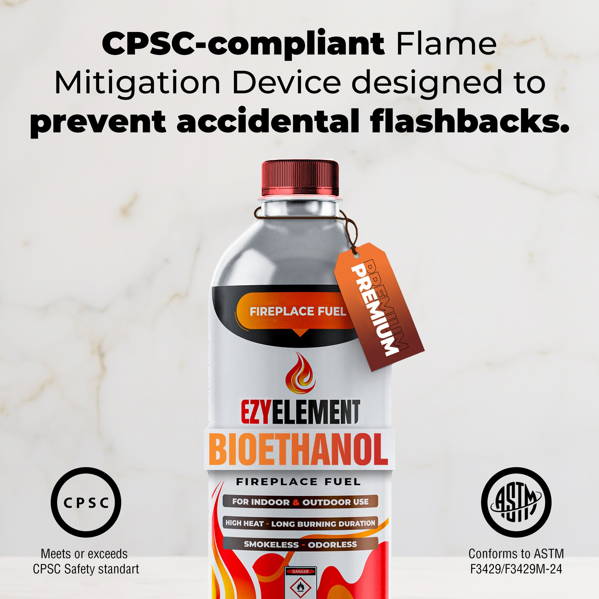 EzyElement Bioethanol Fuel 3 pack