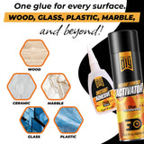 CA Glue with Activator (2 x 1.76 oz. + 2 x 6.76 fl oz.)