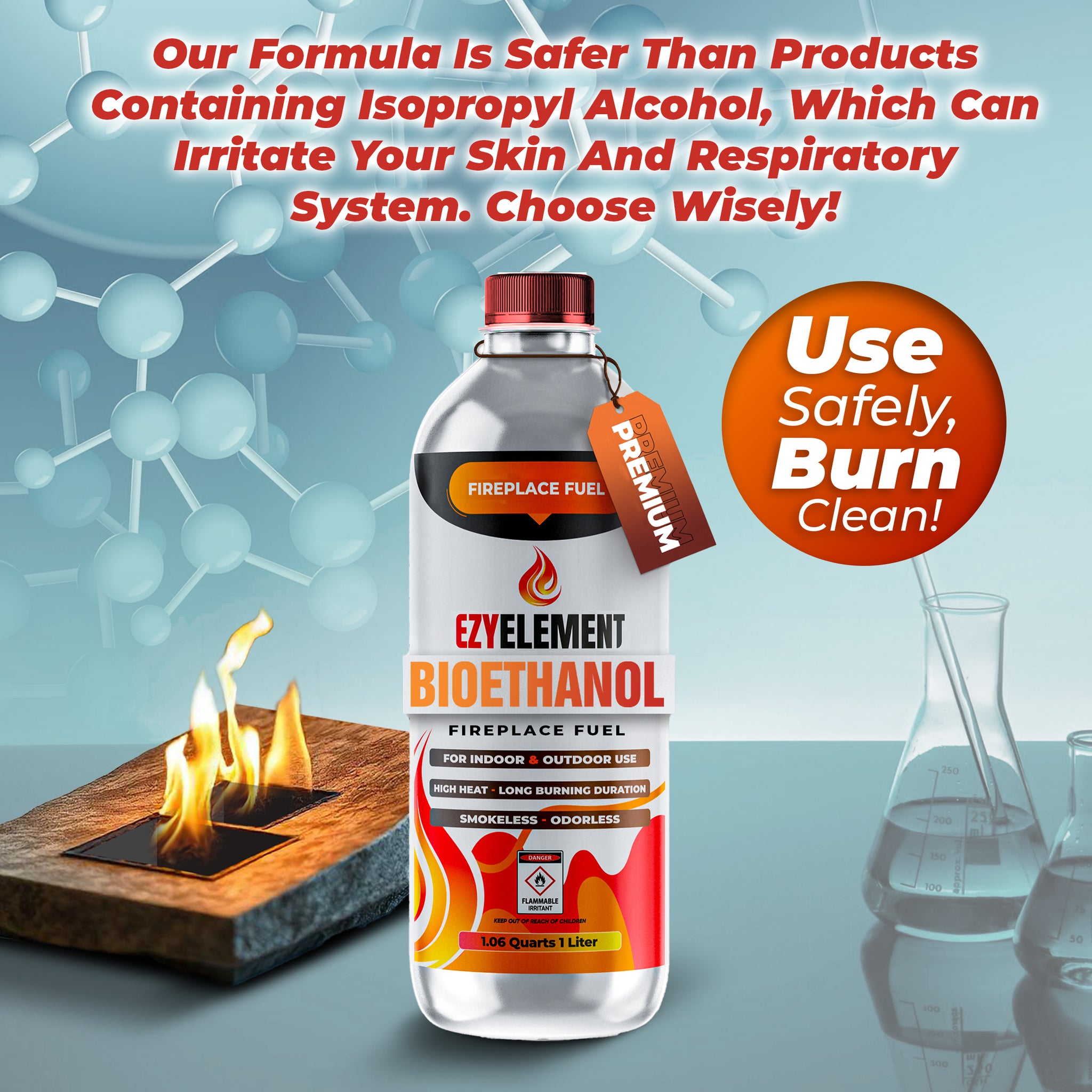 EzyElement Bioethanol Fuel