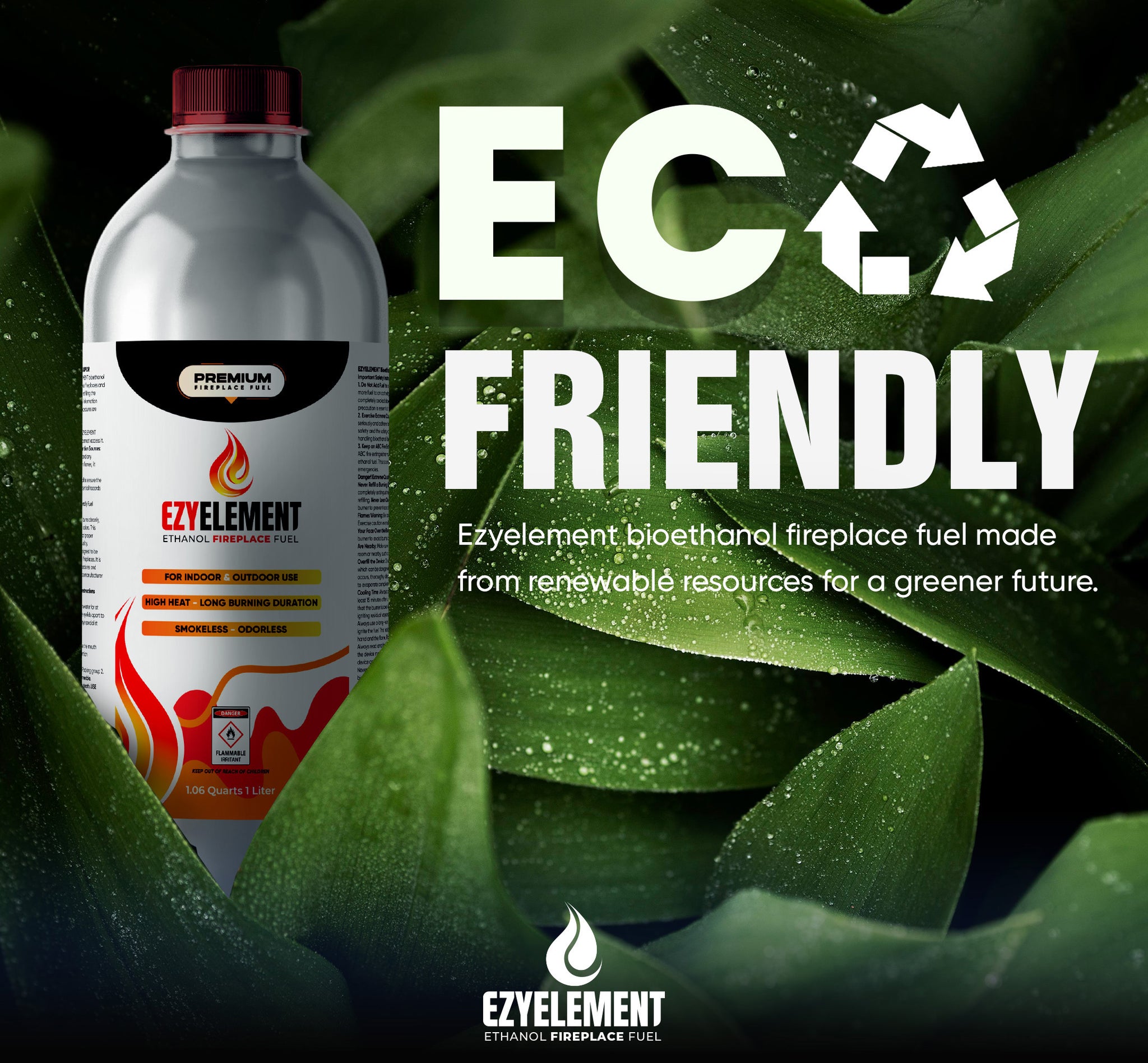 EzyElement Bioethanol Fuel 3 pack