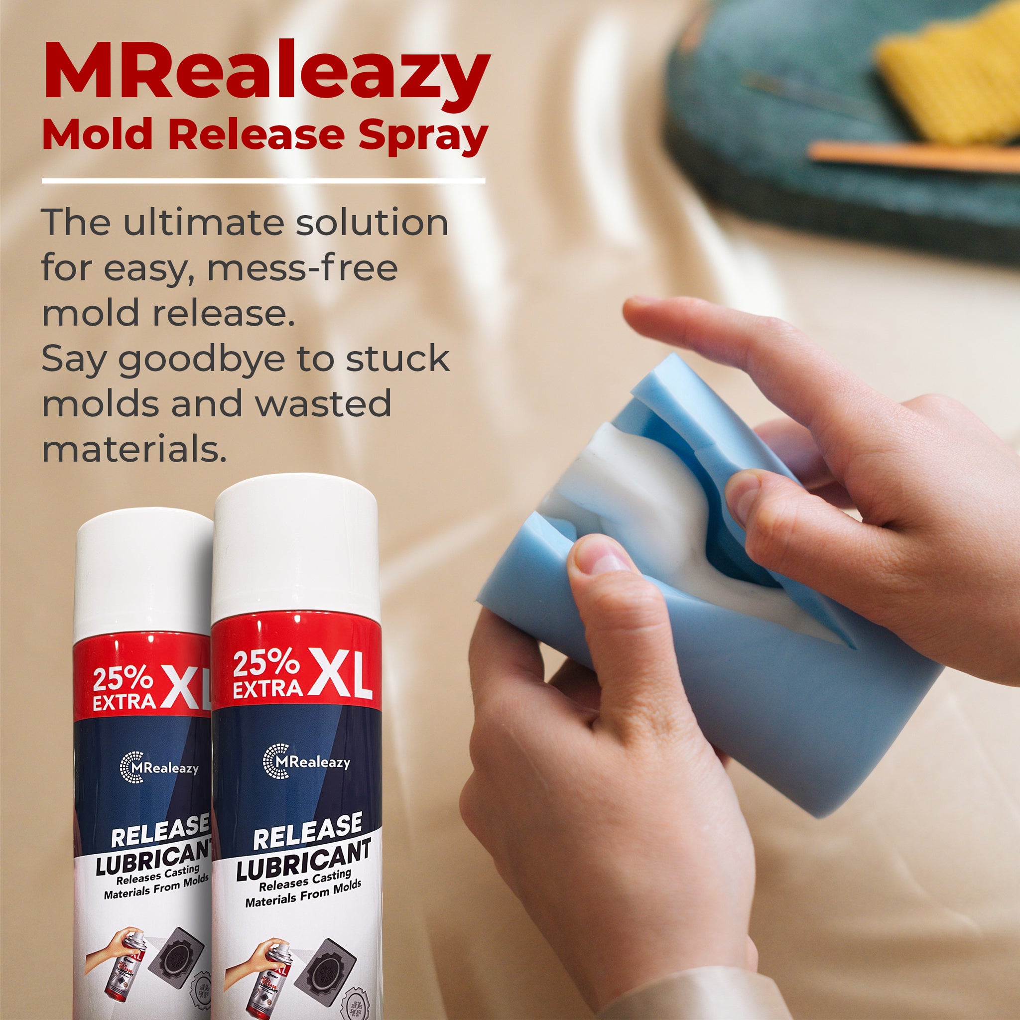 Mold Release Spray 2 pack