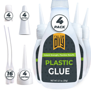 Plastic Glue 4 pack