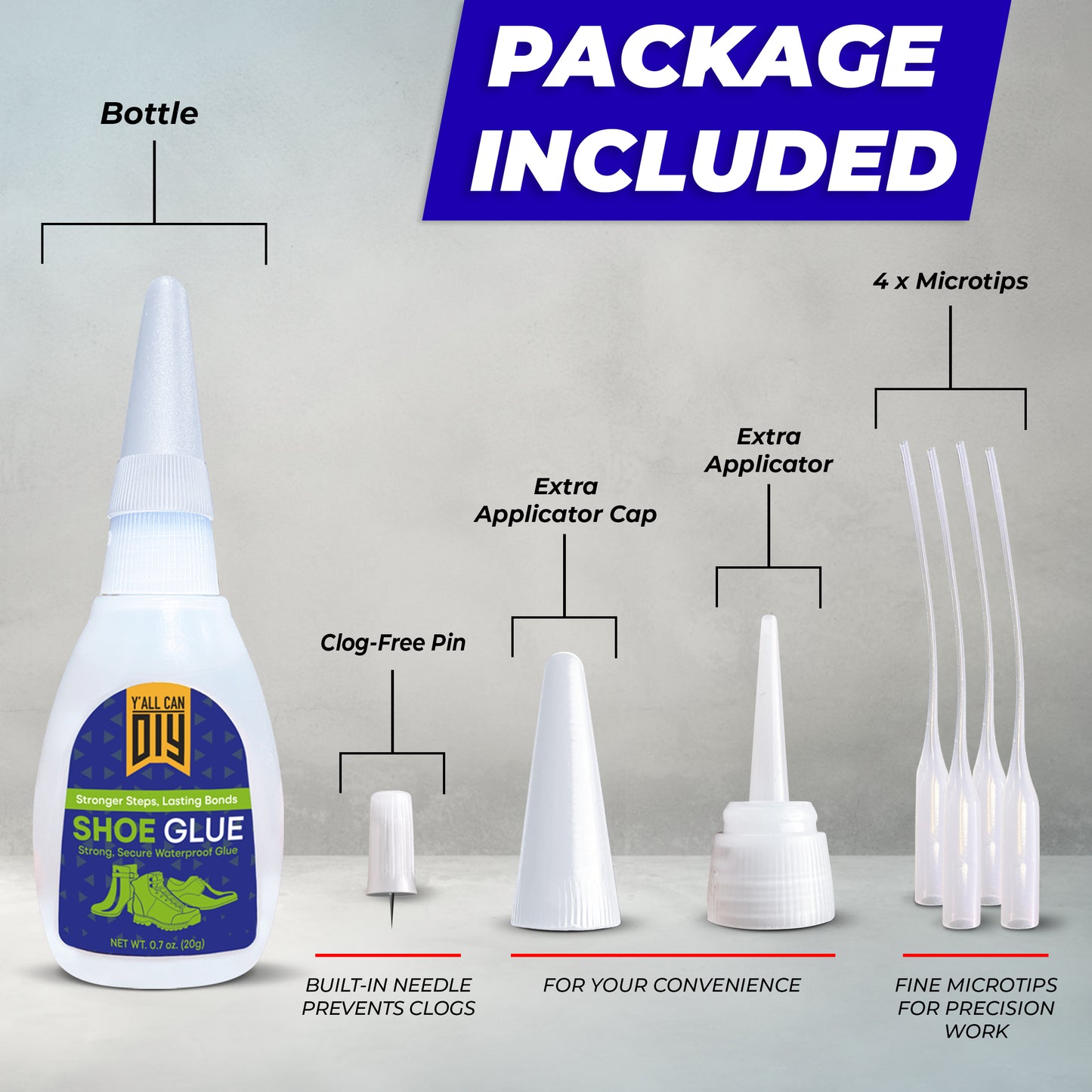 Shoe Glue 2 pack